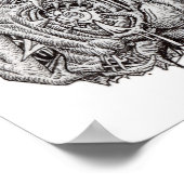 Cosmographic head by Brian Benson, poster ポスター (角)