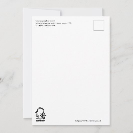 Cosmographic Head Flat Card (裏面)