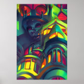 Cosmopolis of Curiosity by Wombott ポスター (正面)