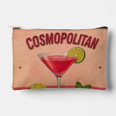 Cosmopolitan Cocktail Pink Martini Bar Decor アクセサリーポーチ (正面)