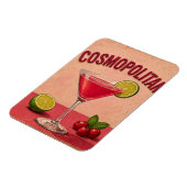 Cosmopolitan Cocktail Pink Martini Bar Decor マグネット (左側)