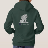 Cosmos宇宙飛行士 – 月への原子 パーカ (裏面)