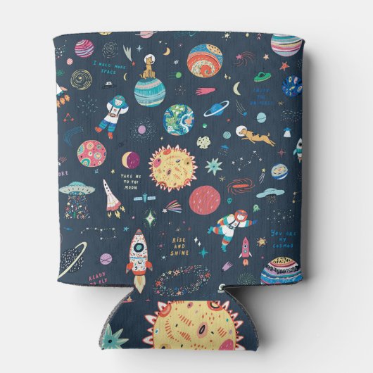 Cosmos宇宙:手書き 缶クーラー (裏面)