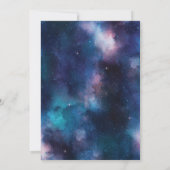 Cosmos招待状、銀河宇宙結婚のInvitati 招待状 (裏面)