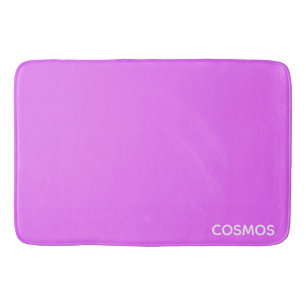 Cosmos紫の色名 バスマット