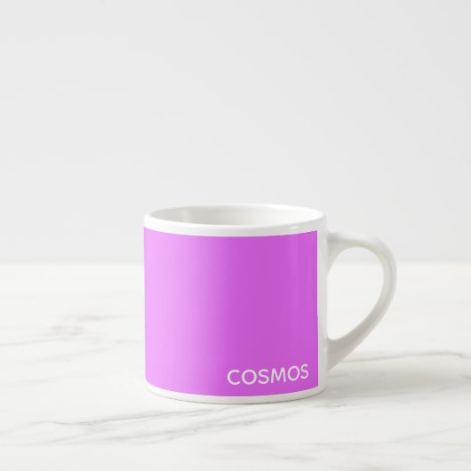 Cosmos紫色の色名 エスプレッソカップ (右)