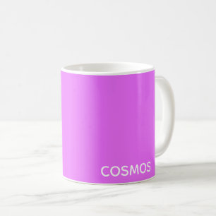 Cosmos紫色の色名 コーヒーマグカップ