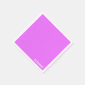 Cosmos紫色の色名 スタンダードカクテルナプキン (角)