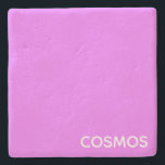 Cosmos紫色の色名 ストーンコースター<br><div class="desc">Cosmos紫色の色名</div>
