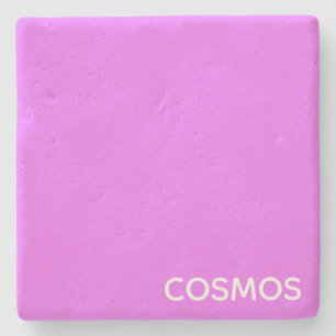 Cosmos紫色の色名 ストーンコースター