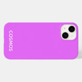 Cosmos紫色の色名 Case-Mate iPhoneケース (裏面 (横))