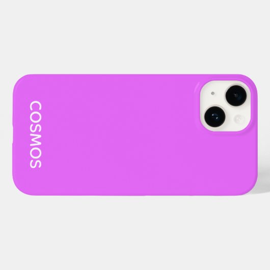 Cosmos紫色の色名 Case-Mate iPhoneケース (裏面 (横))