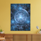 Cosmos背景001 キャンバスプリント (インサイチュ (リビング))