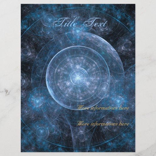 Cosmos背景001 チラシ (正面)