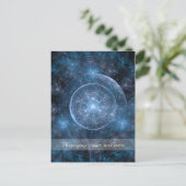 Cosmos背景001 ポストカード (スタンド正面)