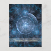 Cosmos背景001 ポストカード (正面)