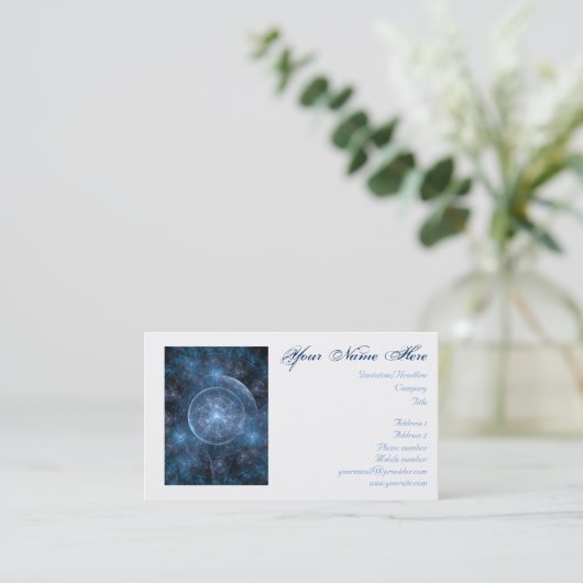 Cosmos背景001 名刺 (スタンド正面)