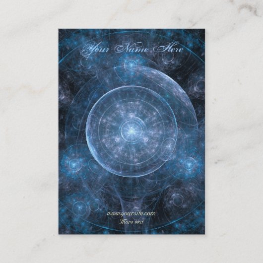 Cosmos背景001 名刺 (正面)