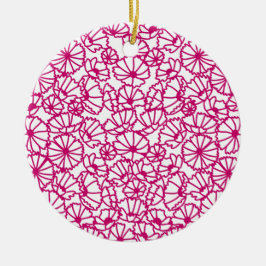 COSMOS背景 セラミックオーナメント