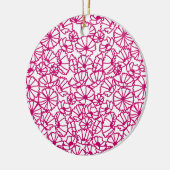 COSMOS背景 セラミックオーナメント (左)