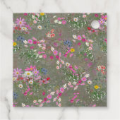 Cosmos荒野 – 花ナプキンスフォイルギフトT フェイバータグ (裏面)