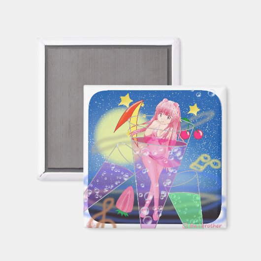 Cosmos Bachelor Party Magnet マグネット (正面/裏面)