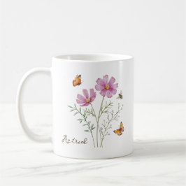Cosmos Birth Month Flower コーヒーマグカップ