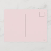 Cosmos Blossoms Pastel Harmony シーズンポストカード (裏面)