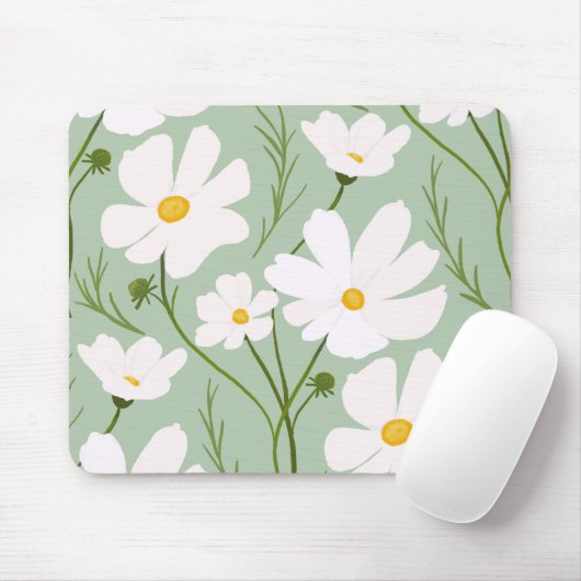 Cosmos floral mousepad  マウスパッド (マウス)
