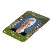 Cosmos Garden Flowers  Memorial Keepsake  マグネット (左側)