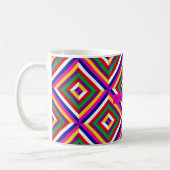 Cosmos-infinite Personalized Mug - Blue/Magenta コーヒーマグカップ (左)