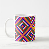 Cosmos-infinite Personalized Mug - Magenta/Yellow コーヒーマグカップ (左)