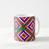 Cosmos-infinite Personalized Mug - Purple/Green コーヒーマグカップ (正面右)