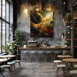 Cosmos Onírico: Impresionista y Surrealista ポスター