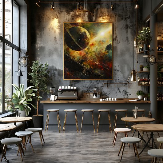 Cosmos Onírico: Impresionista y Surrealista ポスター