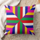 Cosmos-prototype - Green/Red – Balanced クッション (ブランケット)