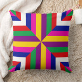 Cosmos-prototype - Yellow/Purple – Balanced クッション (ブランケット)