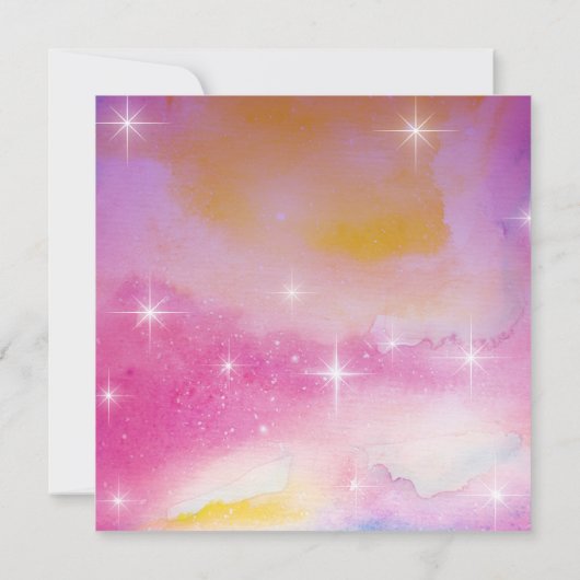 *~* Cosmos RSVP Website Nebula Stenous 結婚's 招待状 (裏面)