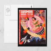 Cosmos v01 n02 (1953-11.Star)_パルプアート ポストカード (正面/裏面)