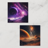 Cosmos Visitenkarte スクエア名刺 (正面/裏面)