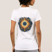 CosmosTシャツで撮影 Tシャツ (裏面)