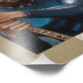 Cosplayアクターのヘッドショット |キャラクター名 フォトプリント            (角)