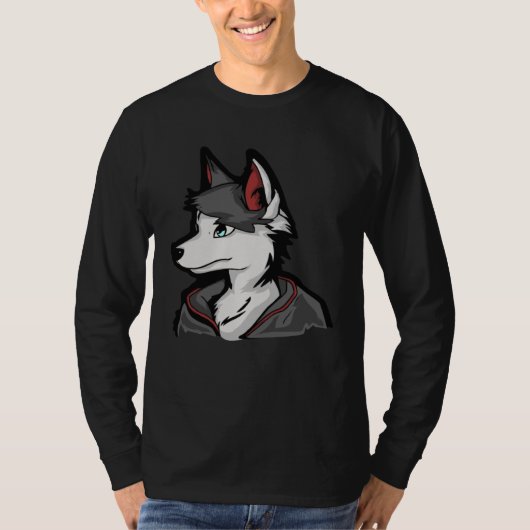 Cosplay Furries Fursona  Furry Fandom Tシャツ (正面)