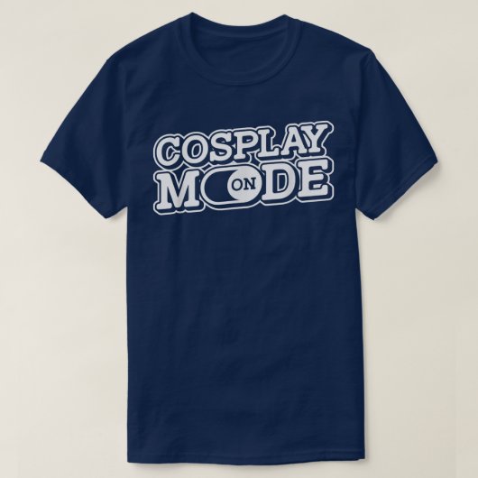Cosplay Mode On Otaku Manga Japan Anime Cosplayer Tシャツ (デザイン正面)