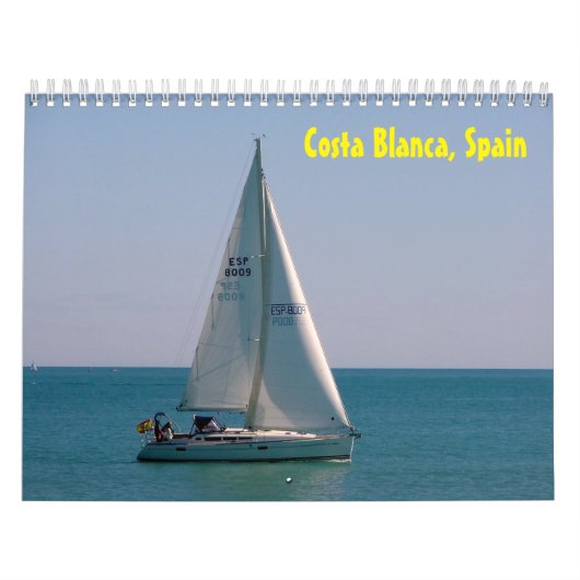 Costa Blanca, Spain カレンダー (カバー)