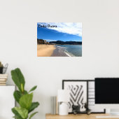 Costa Brava，スペイン – ビーチ写真 ポスター (ホームオフィス)