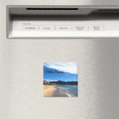 Costa Brava，スペイン – ビーチ写真 マグネット (インサイチュ (食洗機))