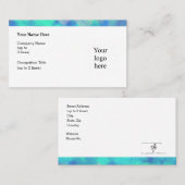 Costa Maya Bluesロゴ標準カスタマイズ 名刺 (正面/裏面)