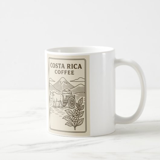 Costa Rica コーヒーマグカップ (右)