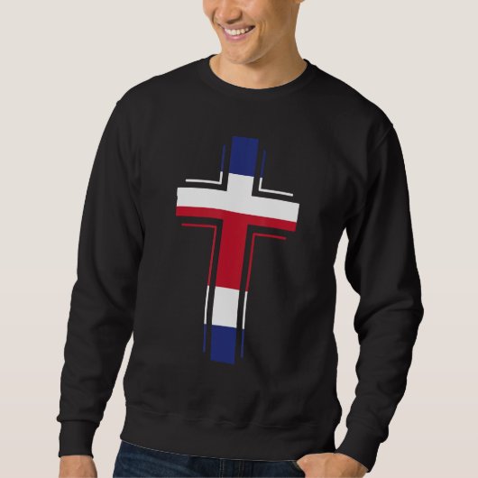 COSTA RICA FAITHFUL CATHOLIC スウェットシャツ (正面)